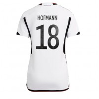 Nemecko Jonas Hofmann #18 Domáci Ženy futbalový dres MS 2022 Krátky Rukáv